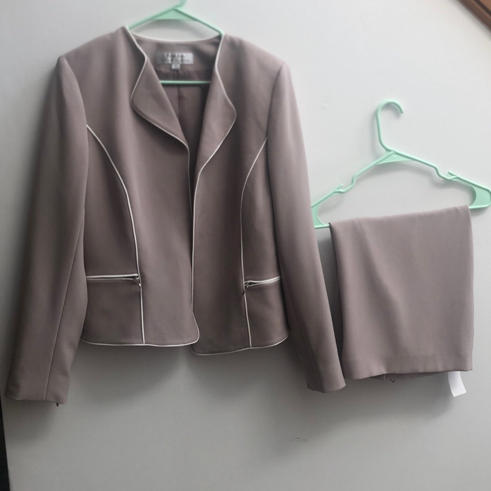 Tahari two piece suit (blazer and skirt)